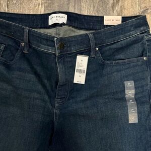Lane Bryant Women's High Rise Dark Blue Jeans